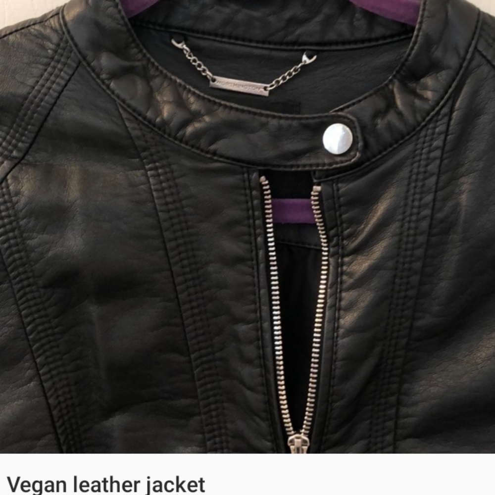 Faux Moto Jacket